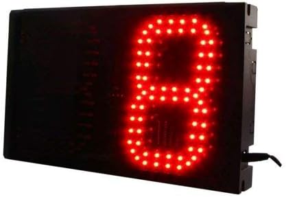 6" High Character 2 Digits Led Seconds Countdown Count up Timer IR Remote Control
