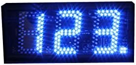 Godrelish IR Remote Control 5" LED Days Countdown Timer Support Max 999 Days Count Blue Color