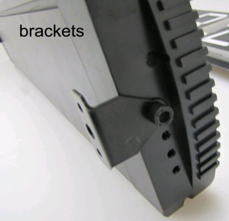 LED Fitness Interval Countdown/up Timer Wall Clock 4" High Character LED Digital Wall Interval Timer for Cross Fitness Multi-Function