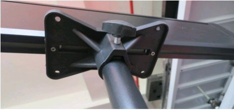 Godrelish Single Sided Yellow Color LED Race Timing Clock Countdown Timer with Tripod 5" High Character for Semi-Outdoor/Outdoor Running Events IR Remote Control