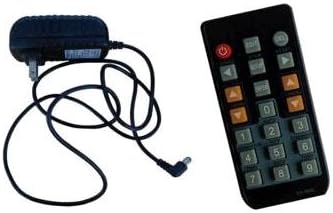 GOODRELIISH 2.3" High Character Blue LED Digital Wall Clock Support Countdown/up Function IR Remote Control