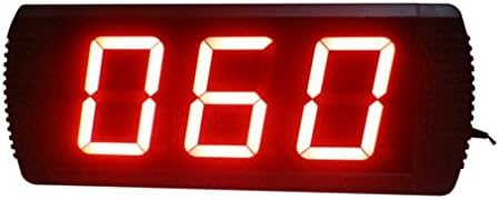 BESTLED 4" high Character 3 Digits led Seconds Countdown Timer red Color IR Remote Control