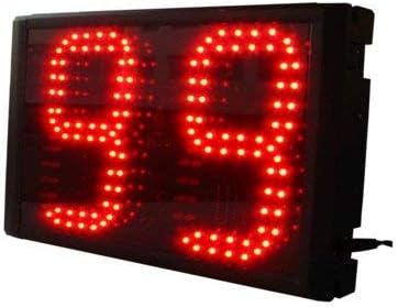 6" High Character 2 Digits Led Seconds Countdown Count up Timer IR Remote Control