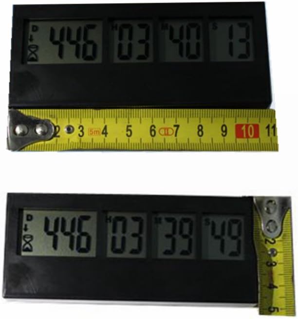 Godrelish LCD 9 Digits Days Countdown Timer Clock