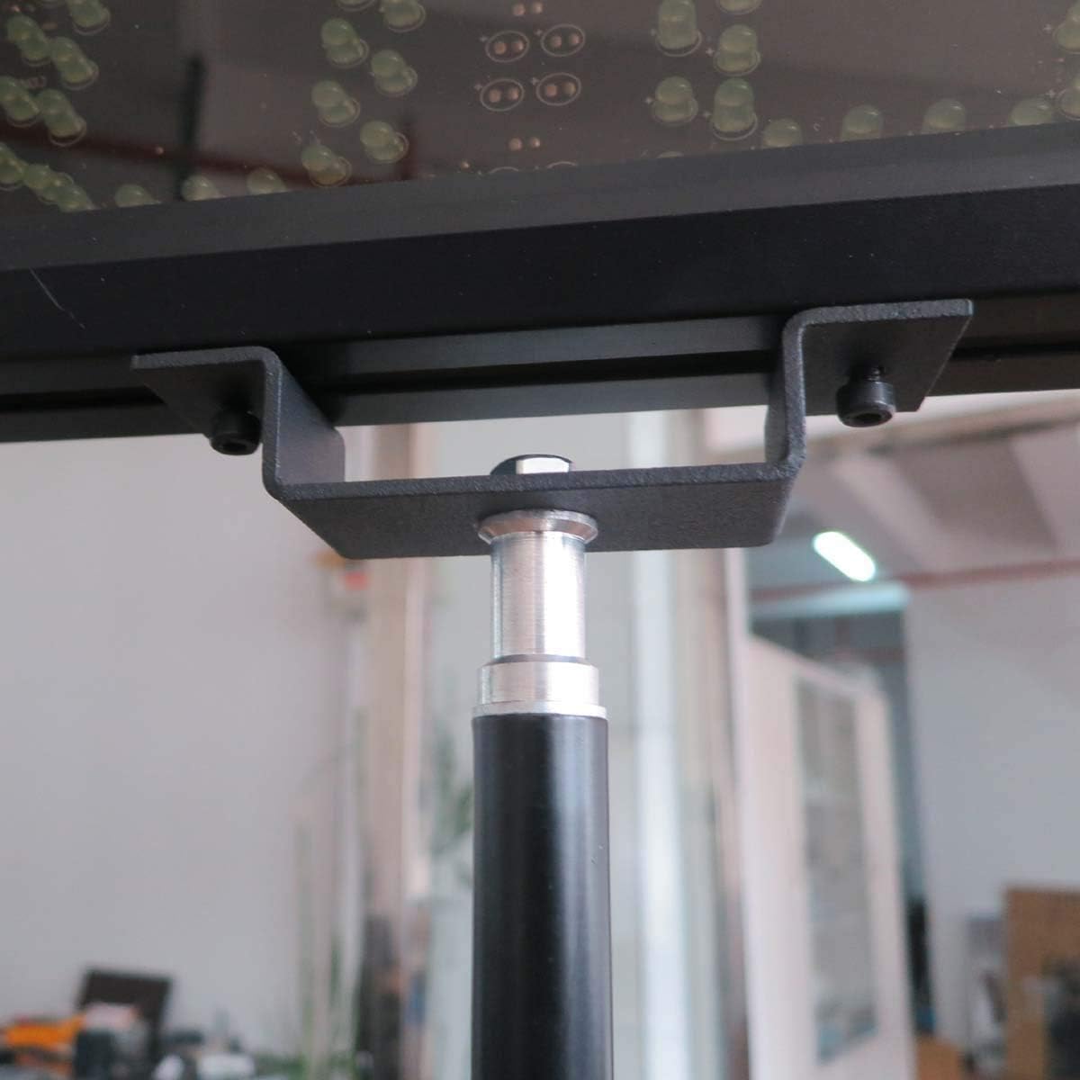 Large Red Color LED Race Timing Clock Timer with Tripod 5-inch High Character for Semi-Outdoor/Outdoor Running Events