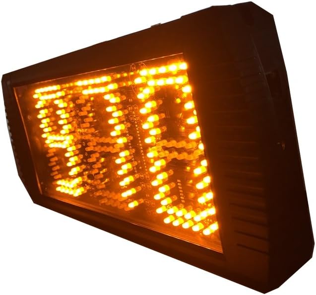 Godrelish 5" 3 Digits LED Seconds Countdown Timer Support Max 999 Seconds Countdown or up IR Remote Control Yellow Color