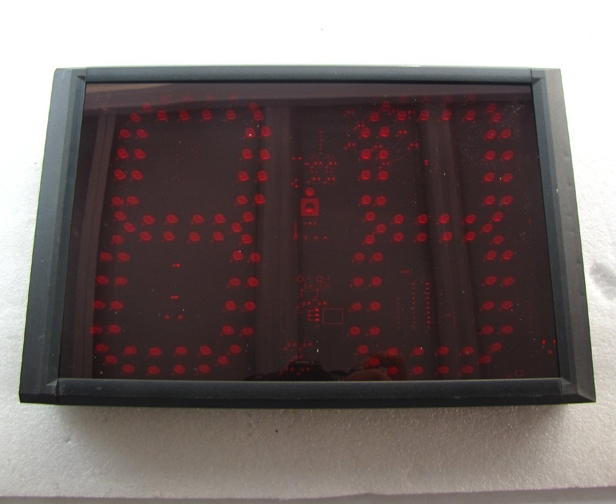 Godrelish 6" High Character 2 Digits Led Seconds Countdown Count up Timer IR Remote Control