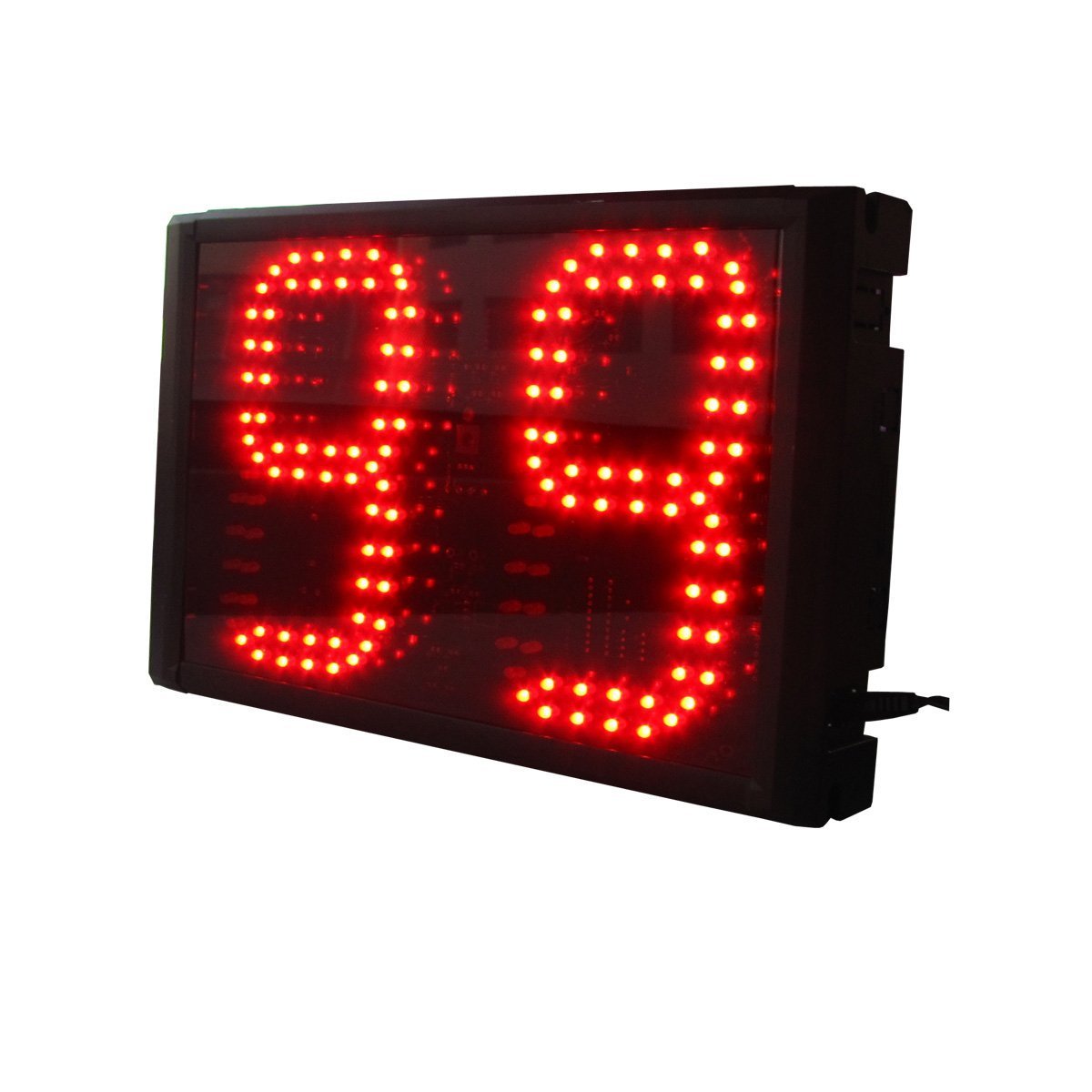 Godrelish 6" High Character 2 Digits Led Seconds Countdown Count up Timer IR Remote Control