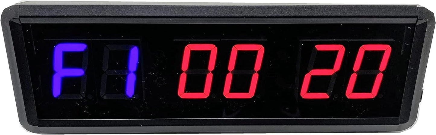 Personal Tailor AZOOU Interval Gym Timer Clock with Countdown countup Stopwatch for Interval and Tabata HIIT EMOM MMA Boxing Interval Training and so on