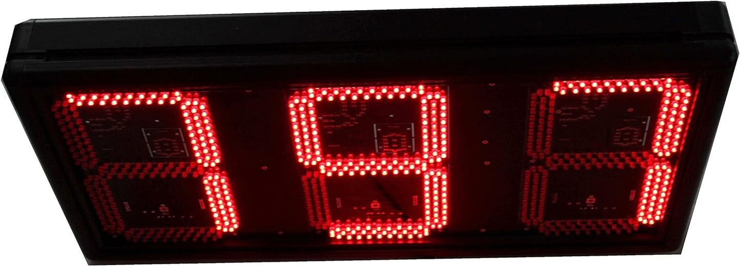 Godrelish 12" LED Days Countdown Timer Support Max 999 Days Count Red Color