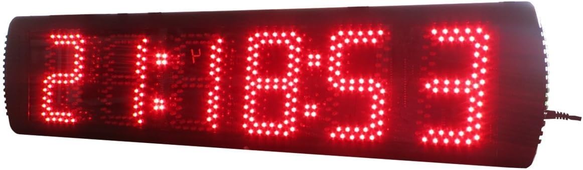 Godrelish  5inch LED Race Timing Clock Timer by APP and IR